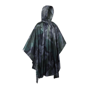 Hiking Cape Camouflage Military Raincoat