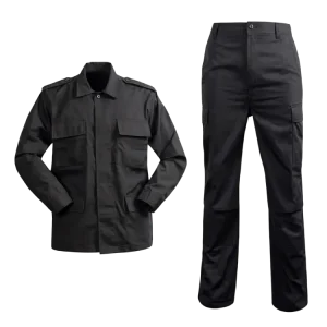 Dark Blue Camo BDU Uniform