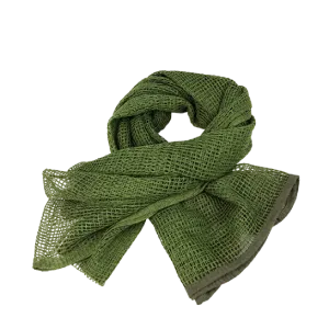 Mesh Cotton Outdoor Scarf