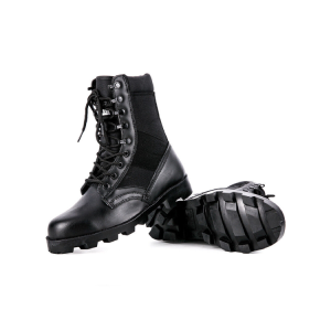 Mens Black Military Tactical Boot