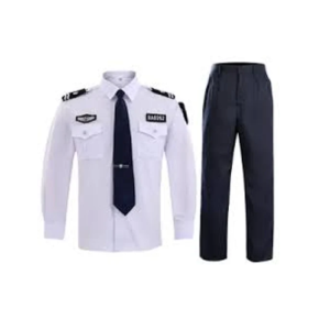 Security Guard Uniform Set with Tie
