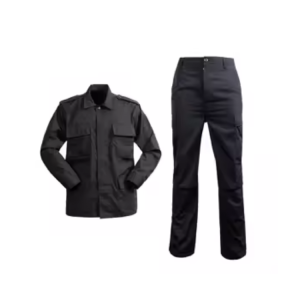 Dark Blue Camo BDU Uniform