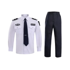 Security Guard Uniform Set with Tie