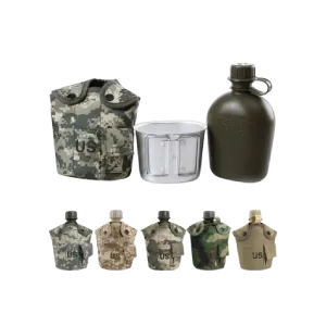 Tactical Military Water Bottle with Pouch