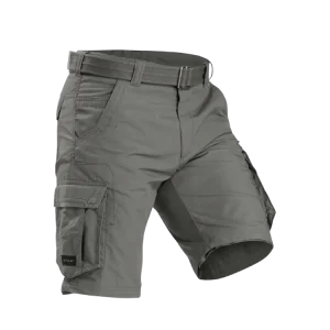 Waterproof Black Camouflage Cargo Shorts
