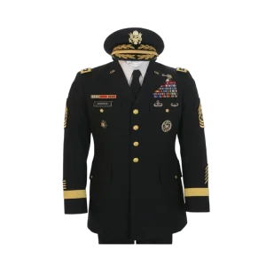 Elite Military Officer Dress Uniform