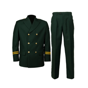 Camouflage Elegant Green Suit