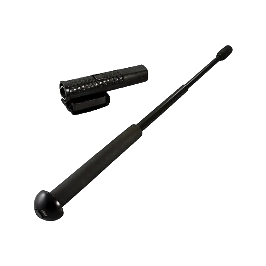 Expandable Police Baton with Grip Handle