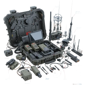 Portable reconnaissance sensor kits