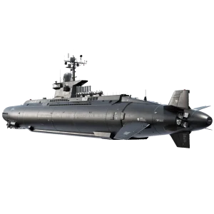 DUAL-ENVIRONMENT COMBAT SUBMARINE