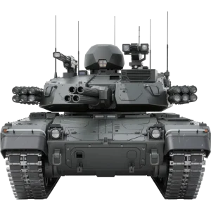 SELF-PROPELLED MULTI-TARGET DEFENCE SYSTEM