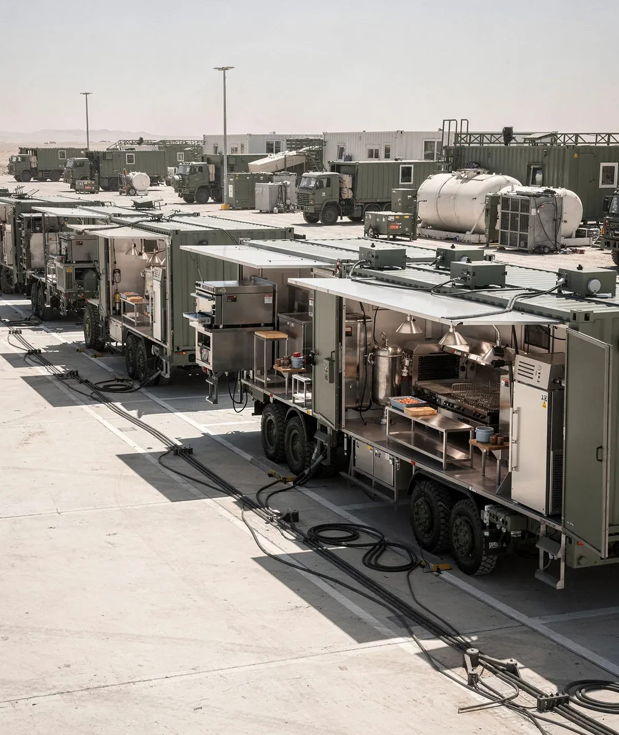 Mobile Field Kitchens