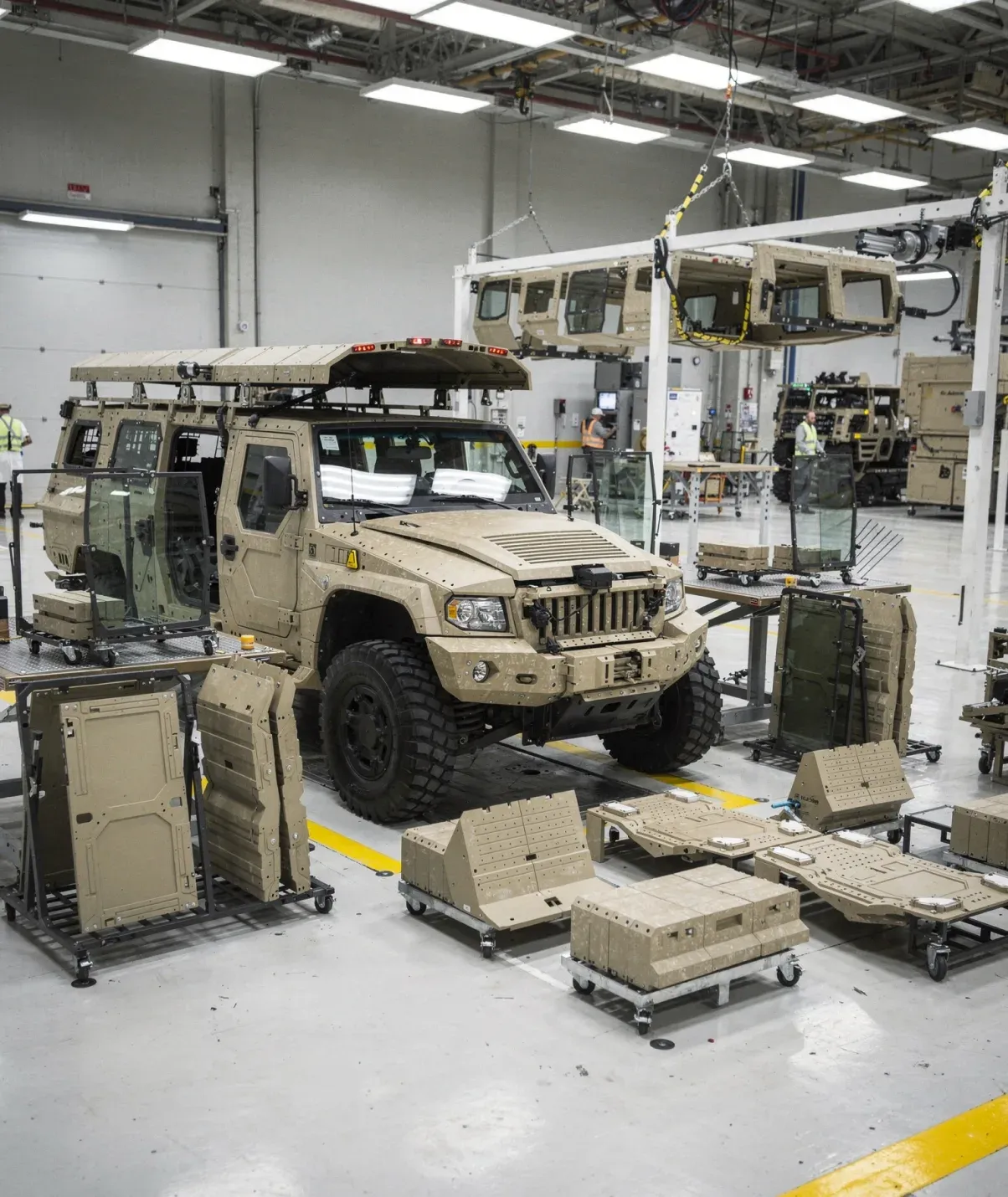 Ballistic Vehicle Armour Kits