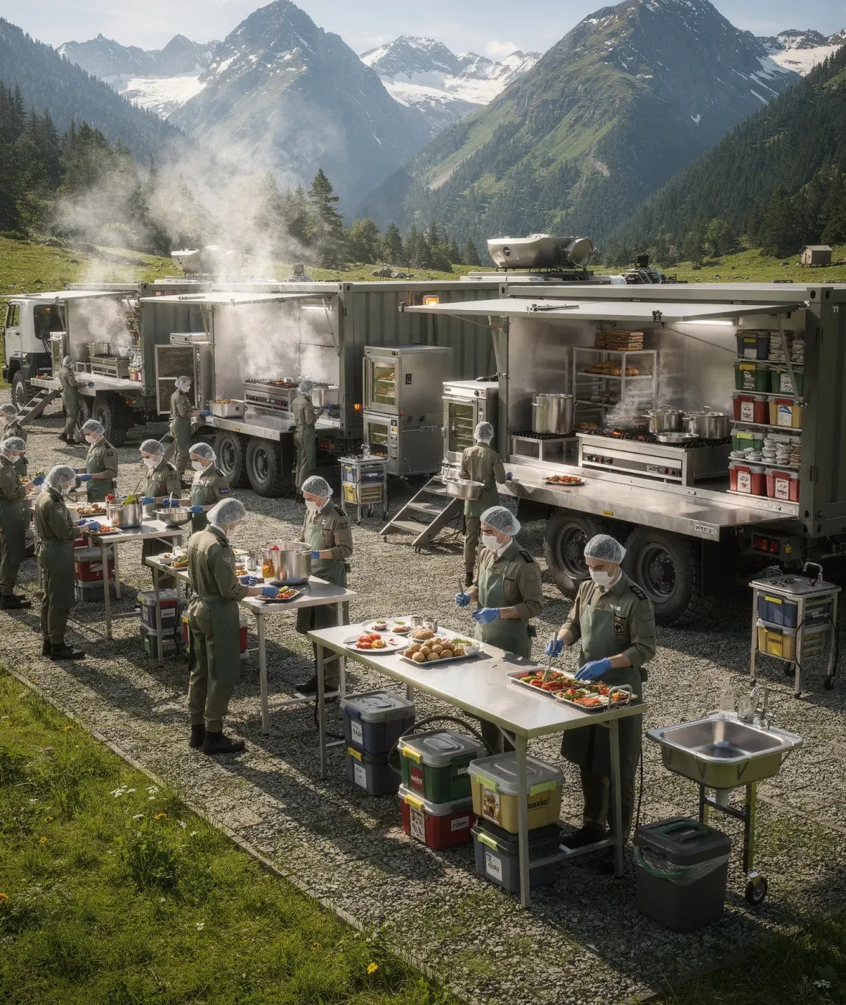 Military Field Kitchens