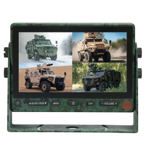 Tactical Quad-View Monitor