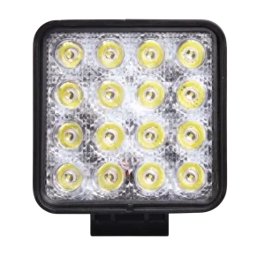 Square 16-LED Auxiliary Work Light